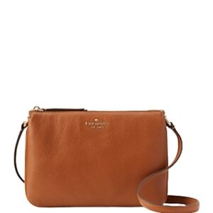 Kate Spade Jackson Triple Gusset Leather Crossbody